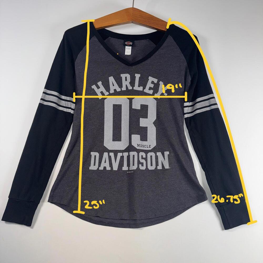 Harley Davidson Muskegon Bike Time Long Sleeve Small - Picture 6 of 6